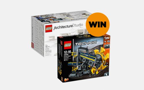 Visit us at the Build Show and you could win a lego box set